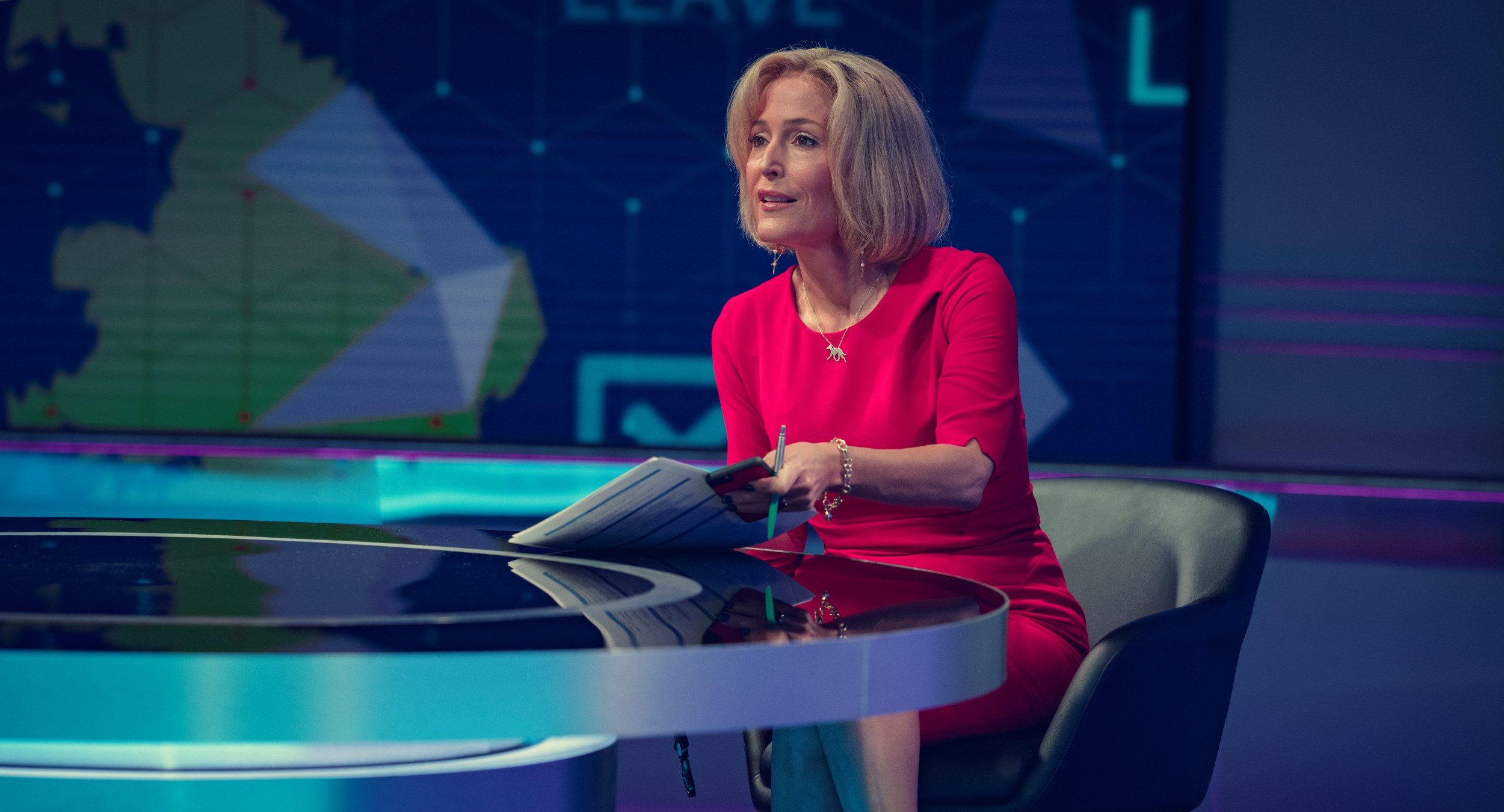 Scoop - Gillian Anderson as Emily Maitlis