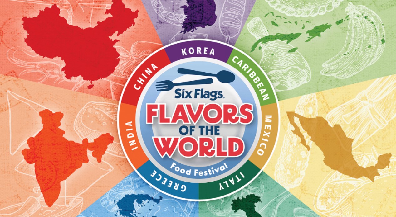 Six Flags Flavors of the World food festival 2024