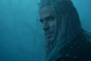 Liam Hemsworth as Geralt in The Witcher