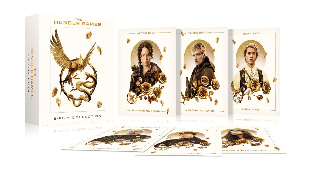 Hunger Games five film collection
