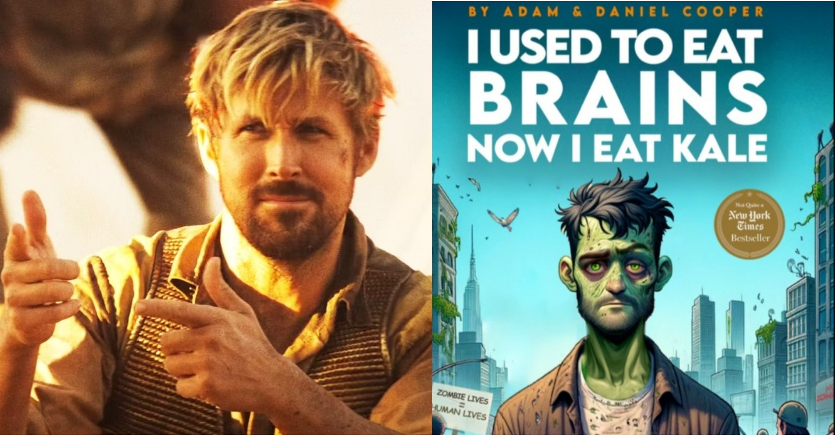 Ryan Gosling to produce I Used to Eat Brains, Now I Eat Kale
