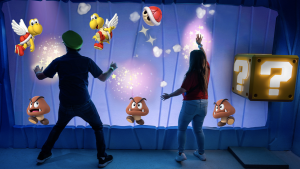 Super Nintendo World Interactive Wall