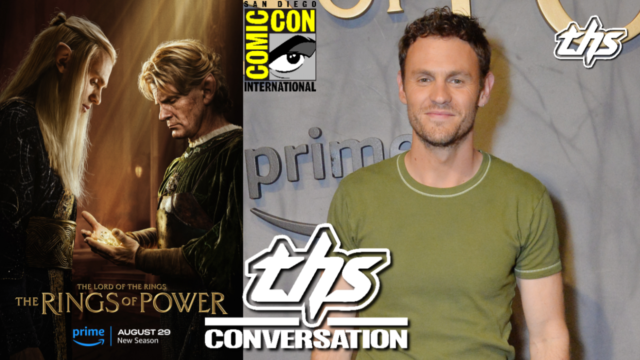 Charlie Vickers Rings of Power interview SDCC