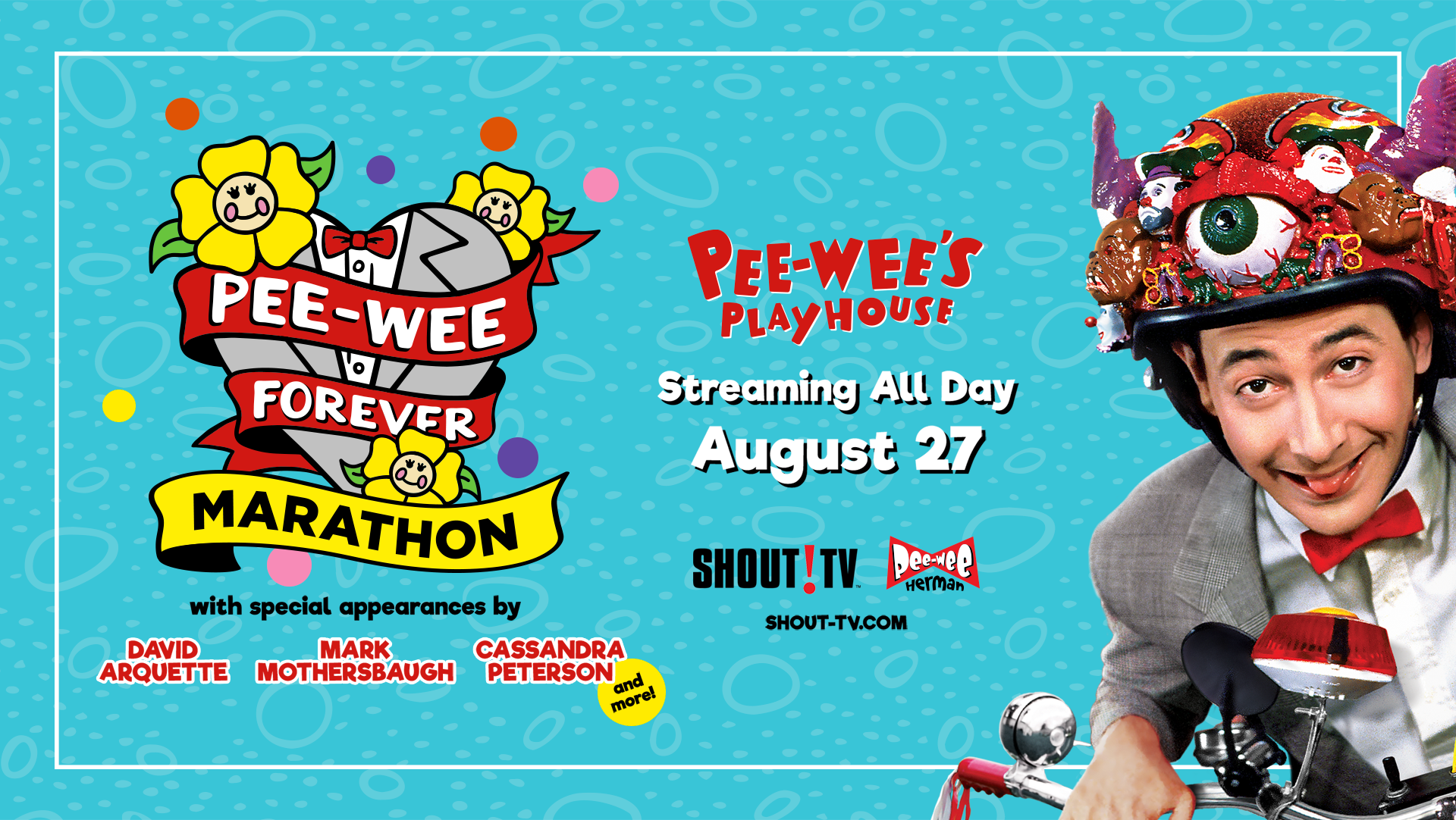 Pee-wee Forever: Shout! TV Pee-wee's Playhouse marathon