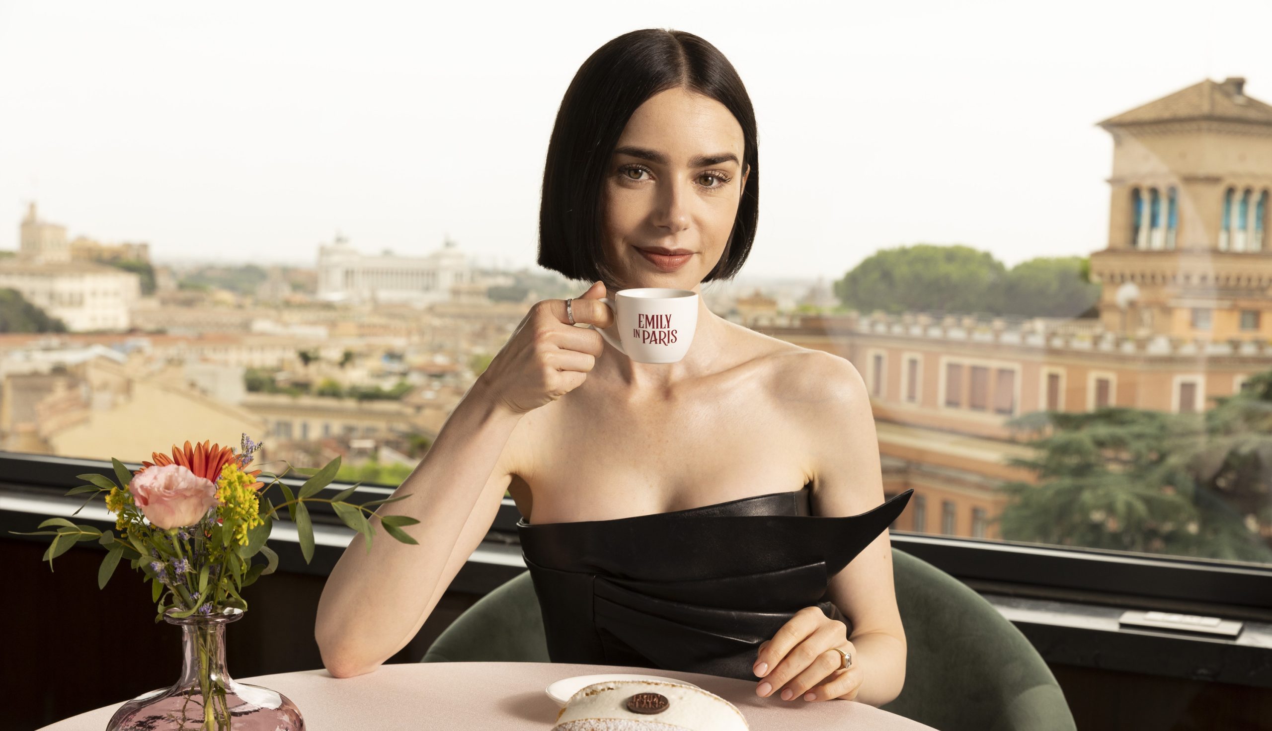 Lily Collins in Emily in Paris season 5 renewal announcement