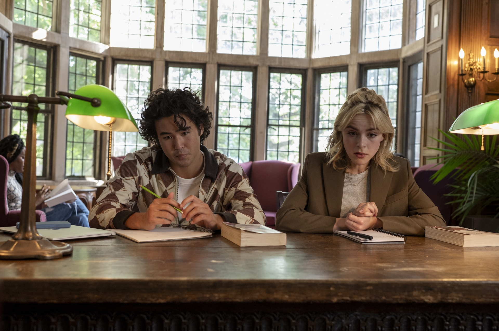 Nico Hiraga and Kiernan Shipka in Sweethearts