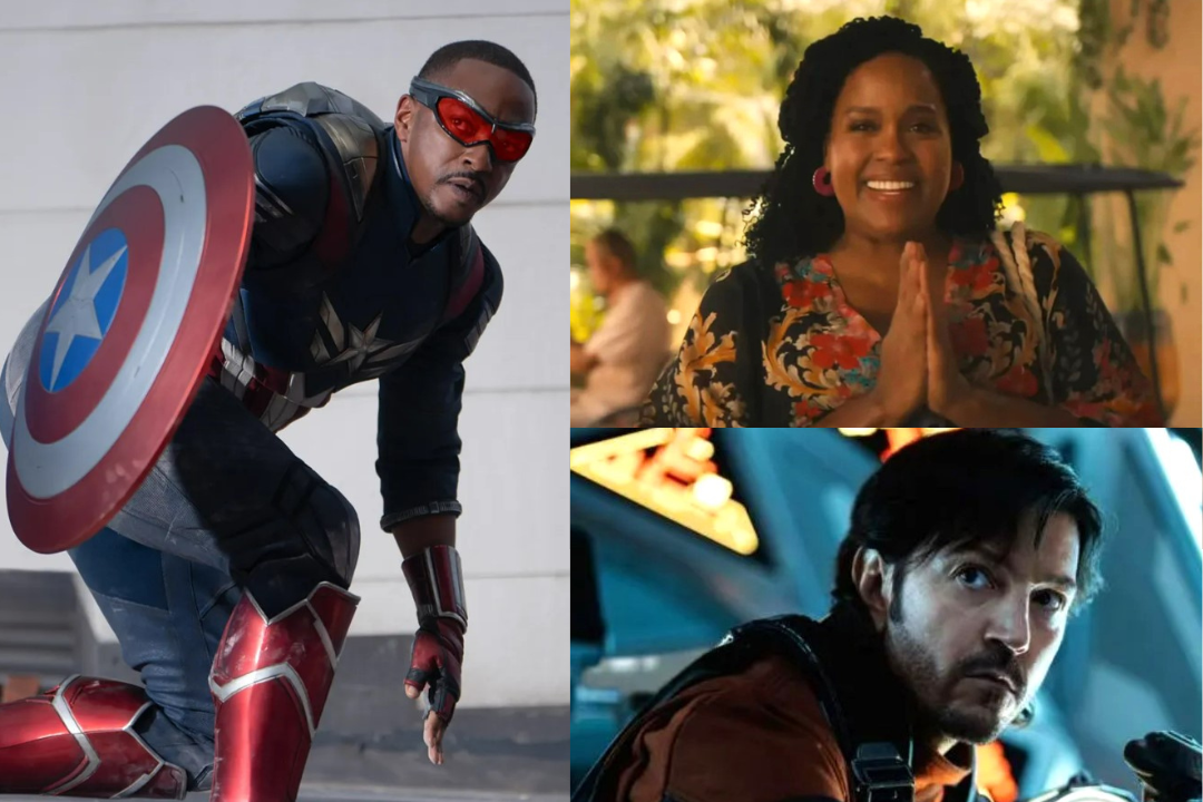 2025 releases - Captain America: Brave New World, The White Lotus season 3, Andor season 2