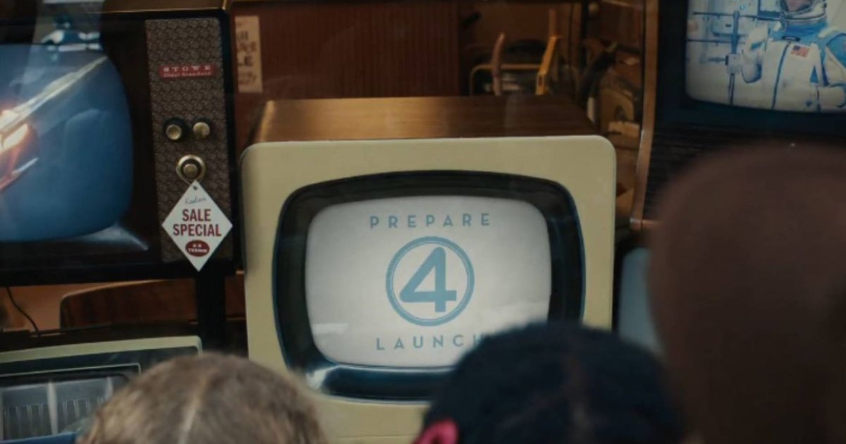 Fantastic Four: First Steps trailer announcement.