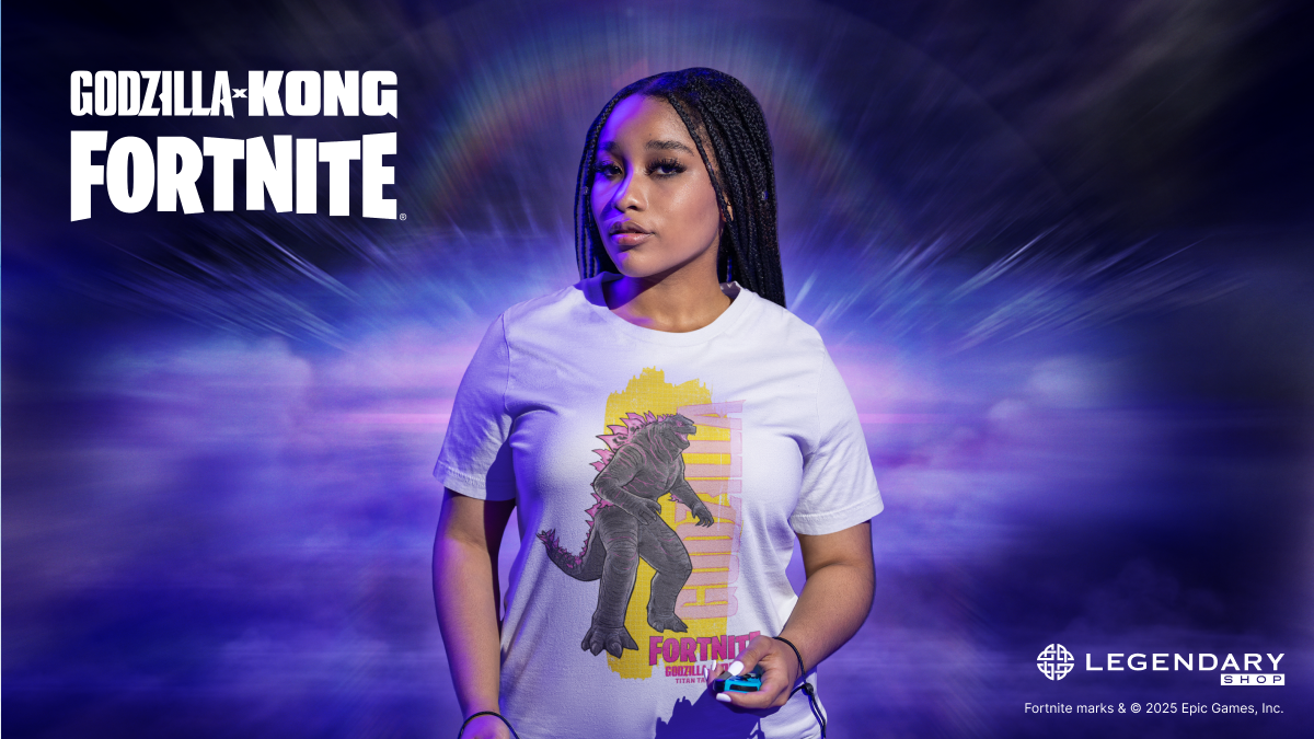 Godzilla x Fortnite Merch